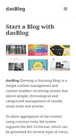 Mobile Screenshot of dasblog.net