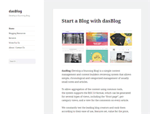 Tablet Screenshot of dasblog.net